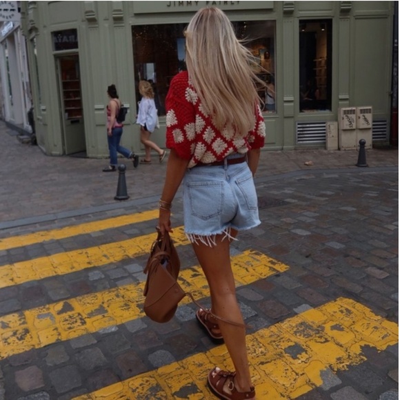 Zara Crochet Knit Polo NWT - Picture 6 of 16